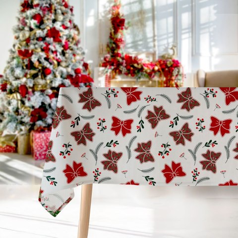 KOKARDA SZKOTI Tkanina dekoracyjna NINA WODOODPORNA, 160cm, kolor 001 biały DBN347/NIW/001/160000/1