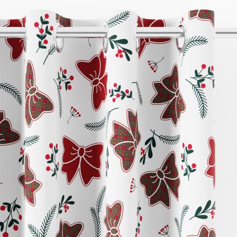 KOKARDA SZKOTI Tkanina dekoracyjna NINA WODOODPORNA, 160cm, kolor 001 biały DBN347/NIW/001/160000/1