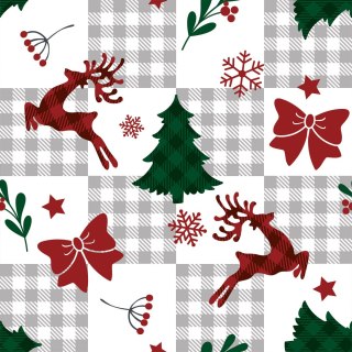 KRATA PATCHWORK Tkanina dekoracyjna NINA WODOODPORNA, 160cm, kolor 001 biały DBN350/NIW/001/160000/1