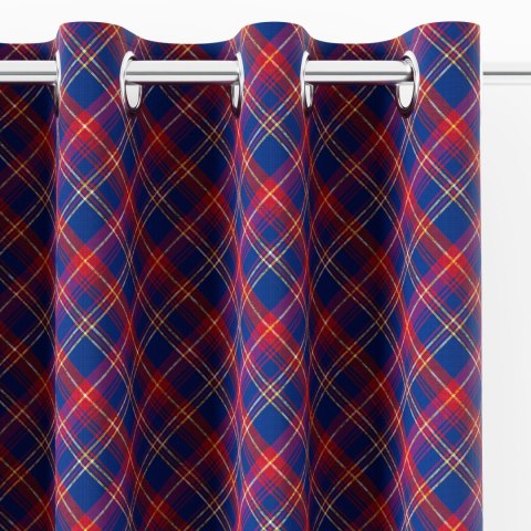 KRATA TIGA Tkanina dekoracyjna NINA WODOODPORNA, 160cm, kolor 003 czerwony DBN352/NIW/003/160000/1