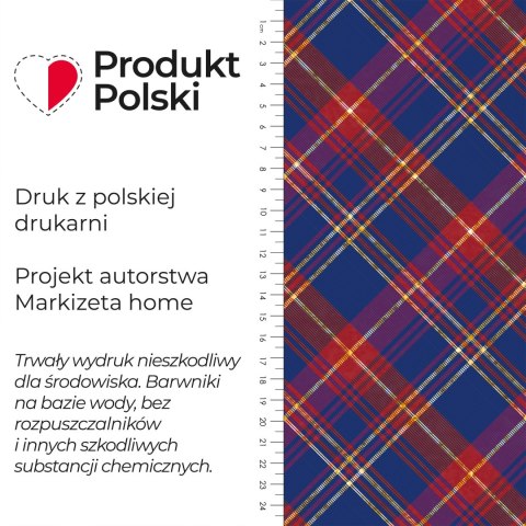 KRATA TIGA Tkanina dekoracyjna NINA WODOODPORNA, 160cm, kolor 003 czerwony DBN352/NIW/003/160000/1