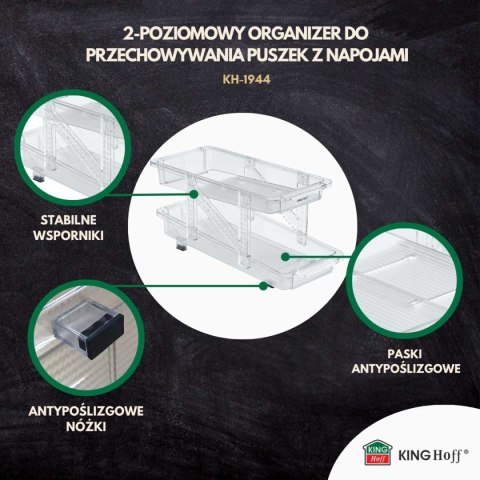 REGULOWANY ORGANIZER GRAWITACYJNY NA PUSZKI KINGHOFF KH-1944