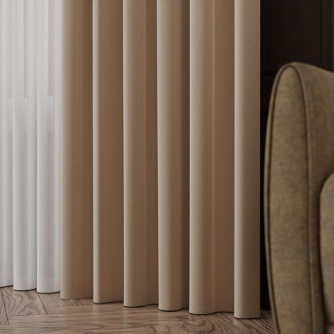 SERINA Tkanina dekoracyjna, wysokość 300cm, kolor 020 ciepły kremowy 318744/TDP/020/000300/1