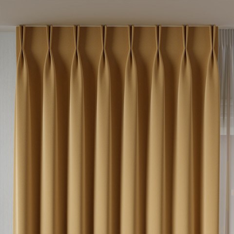 SERINA Tkanina dekoracyjna, wysokość 300cm, kolor 027 kremowożółty 318744/TDP/027/000300/1