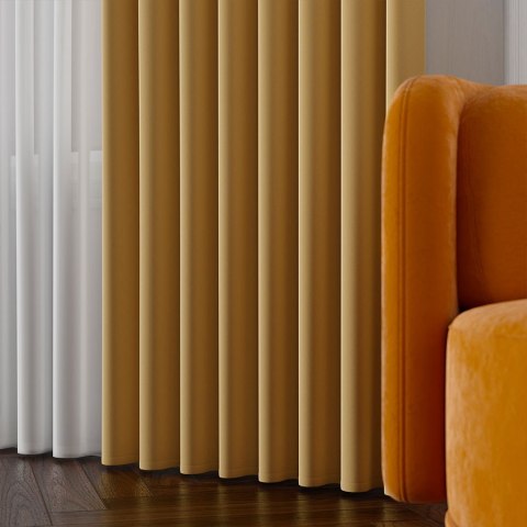 SERINA Tkanina dekoracyjna, wysokość 300cm, kolor 027 kremowożółty 318744/TDP/027/000300/1