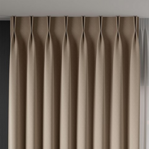 SERINA Tkanina dekoracyjna, wysokość 300cm, kolor 029 jasny beżowy 318744/TDP/029/000300/1