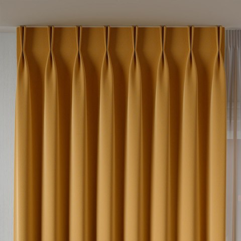 SERINA Tkanina dekoracyjna, wysokość 300cm, kolor 033 szafranowy 318744/TDP/033/000300/1