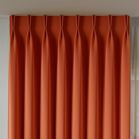 SERINA Tkanina dekoracyjna, wysokość 300cm, kolor 038 rdzawy 318744/TDP/038/000300/1