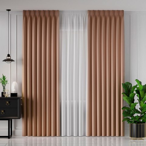 SERINA Tkanina dekoracyjna, wysokość 300cm, kolor 041 beżoworóżowy 318744/TDP/041/000300/1