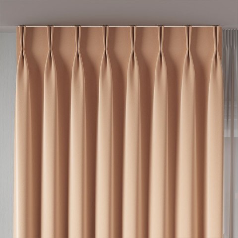 SERINA Tkanina dekoracyjna, wysokość 300cm, kolor 042 cielisty 318744/TDP/042/000300/1