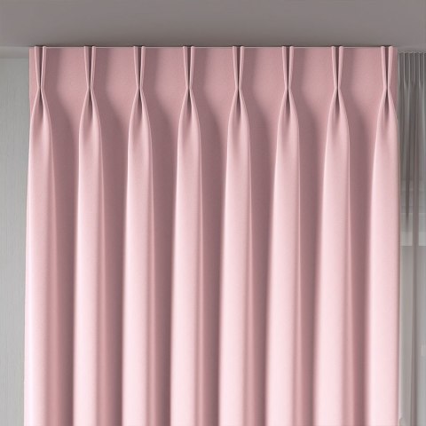 SERINA Tkanina dekoracyjna, wysokość 300cm, kolor 043 jasny pudrowy róż 318744/TDP/043/000300/1