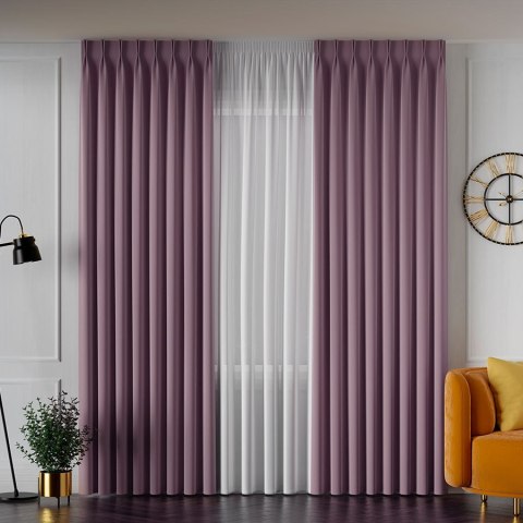 SERINA Tkanina dekoracyjna, wysokość 300cm, kolor 045 wrzosowy 318744/TDP/045/000300/1