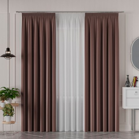 SERINA Tkanina dekoracyjna, wysokość 300cm, kolor 048 latte 318744/TDP/048/000300/1