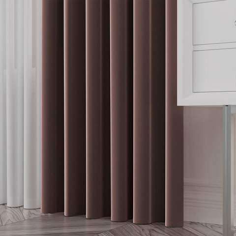 SERINA Tkanina dekoracyjna, wysokość 300cm, kolor 048 latte 318744/TDP/048/000300/1