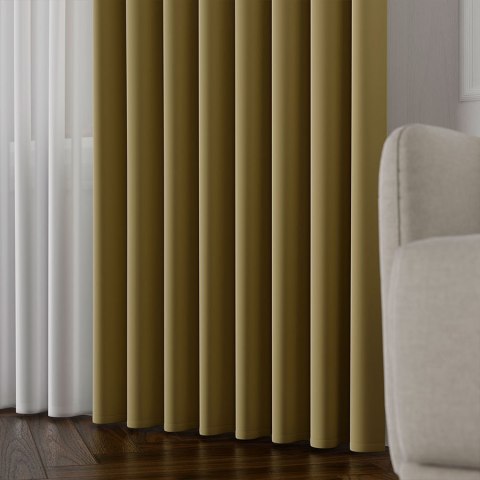 SERINA Tkanina dekoracyjna, wysokość 300cm, kolor 060 ciemny oliwkowy 318744/TDP/060/000300/1