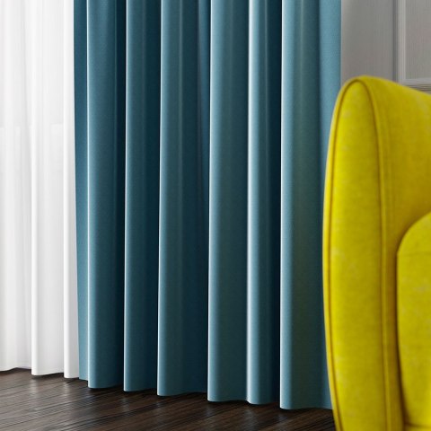 SERINA Tkanina dekoracyjna, wysokość 300cm, kolor 082 jasny niebieski 318744/TDP/082/000300/1