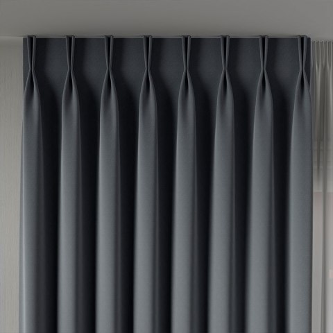 SERINA Tkanina dekoracyjna, wysokość 300cm, kolor 083 popielaty 318744/TDP/083/000300/1