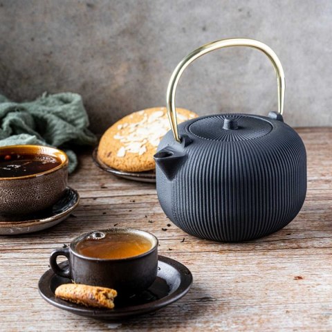 ZAPARZACZ ŻELIWNY IMBRYK 1L Z FILTREM KINGHOFF KH-1931