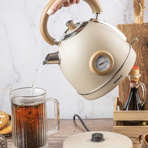 CZAJNIK ELEKTRYCZNY 1,8L Z TERMOMETREM KLAUSBERG KB-7906 RETRO