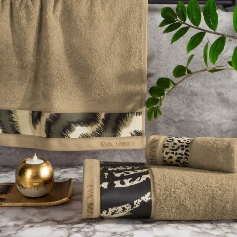 KOMPLET RĘCZNIKÓW EVA 24 BEŻOWY