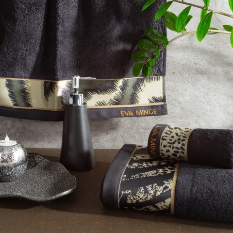 KOMPLET RĘCZNIKÓW EVA 24 CZARNY