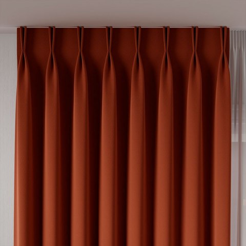 SERINA Tkanina dekoracyjna, wysokość 300cm, kolor 036 ceglasty 318744/TDP/036/000300/1