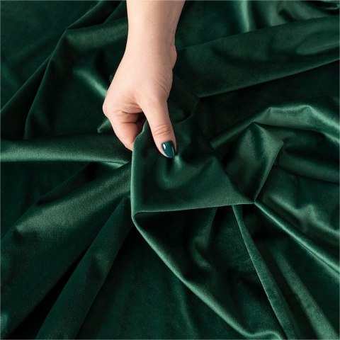 VELVI Tkanina dekoracyjna, wysokość 300cm, kolor 010 ciemny zielony; butelkowy VELVI0/TDP/010/000300/1