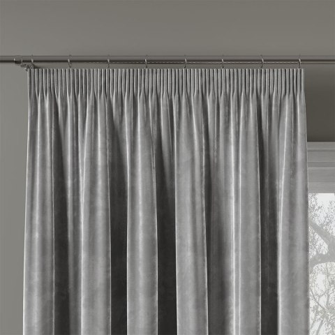 VELVI Tkanina dekoracyjna, wysokość 300cm, kolor 022 chłodny szary VELVI0/TDP/022/000300/1