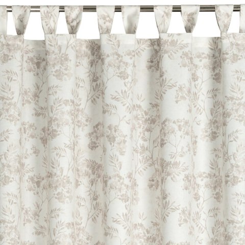 ZASŁONA GOTOWA GARDEN 12 NA SZELKACH 155 X 240 CM KREMOWY