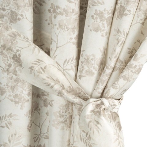 ZASŁONA GOTOWA GARDEN 12 NA SZELKACH 155 X 240 CM KREMOWY