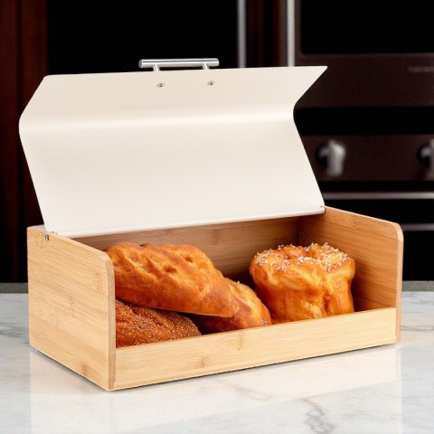 CHLEBAK BAMBUSOWY POJEMNIK NA PIECZYWO E-6075