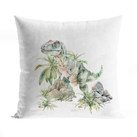 DINOZAURY Poszewka dekoracyjna VELVET, 40x40cm, kolor 001 P00304/POP/001/040040/1