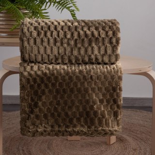 KOC D91 CINDY6 200 X 220 CM CIEMNOBRĄZOWY