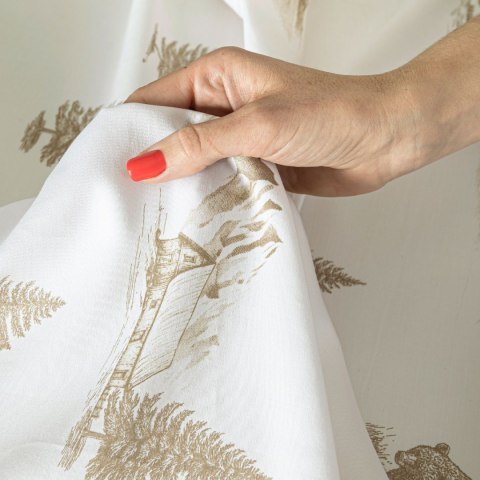 MOKOSZ Komplet pościeli z bawełny satynowej 160x200cm 100106/SAT/000/160200/1