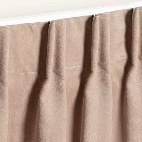 PREMIUM Taśma podwójna zakładka 10cm, marszczenia 1:2 (sznurek transparentny) lub 1:2,5 (sznurek biały), transparentna 17.100.20