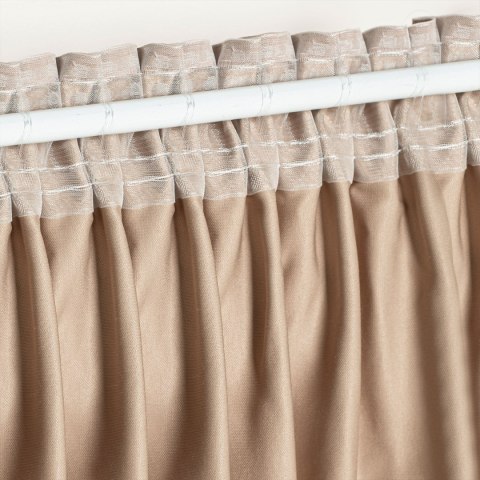 PREMIUM Taśma smok na karnisz 10cm, marszczenie 1:2, transparentna 17.100.200.3 TASMAP/Z13/P20/010000/1