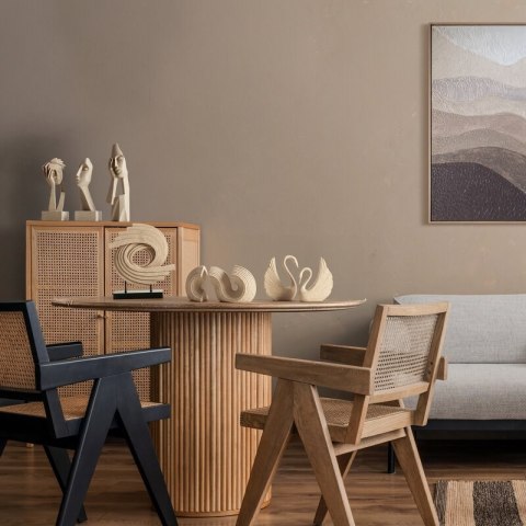 FIGURKA DEKORACYJNA BELA (01) 27 X 8 X 14 CM BEŻOWY