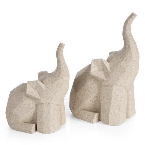 FIGURKA DEKORACYJNA LOGAN (01) 18 X 14 X 27 CM BEŻOWY