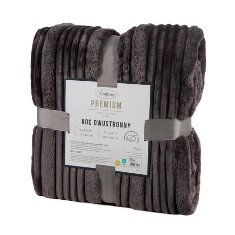 KOC NINA 220 X 200 CM STALOWY