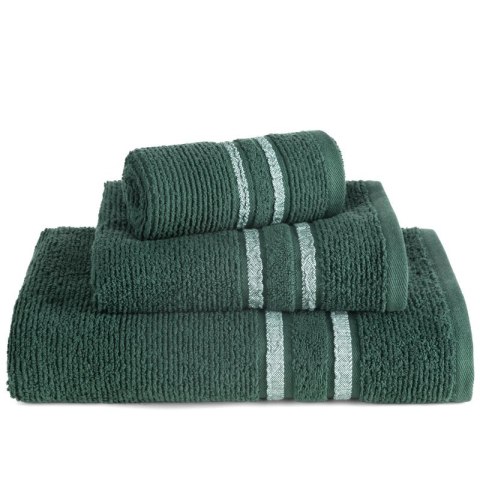 RĘCZNIK DINA (08) 30 X 50 CM CIEMNOZIELONY