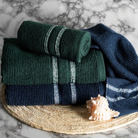 RĘCZNIK DINA (08) 30 X 50 CM CIEMNOZIELONY