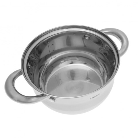 Zestaw garnków stalowych (12 el.) Kinghoff KH-1098