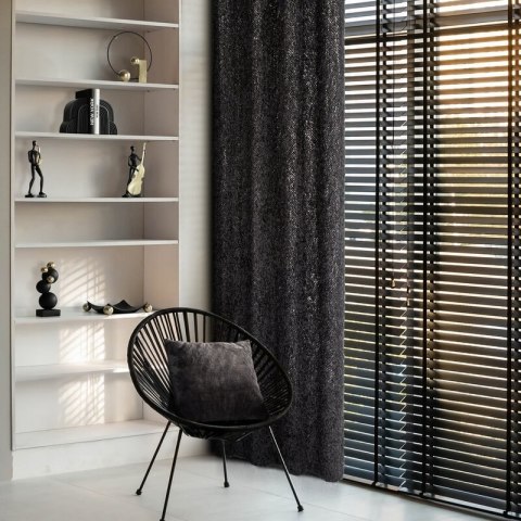 CERAMIKA 12 X 7 X 21 CM CZARNY