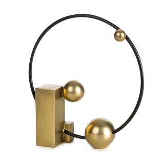 FIGURKA DEKORACYJNA ALEX (02) 22 X 7 X 23 CM CZARNY