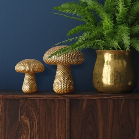 FIGURKA DEKORACYJNA DEAN (02) 14 X 14 X 16 CM ZŁOTY