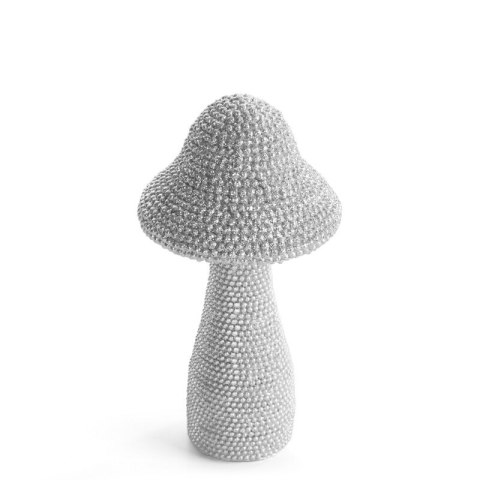 FIGURKA DEKORACYJNA ELDO 8 X 8 X 14 CM SREBRNY