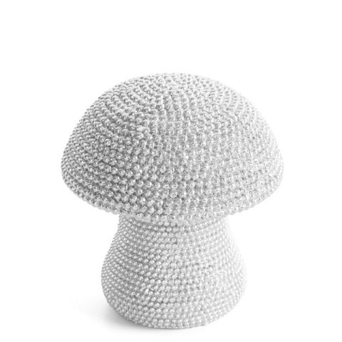 FIGURKA DEKORACYJNA ELDO 8 X 8 X 9 CM SREBRNY