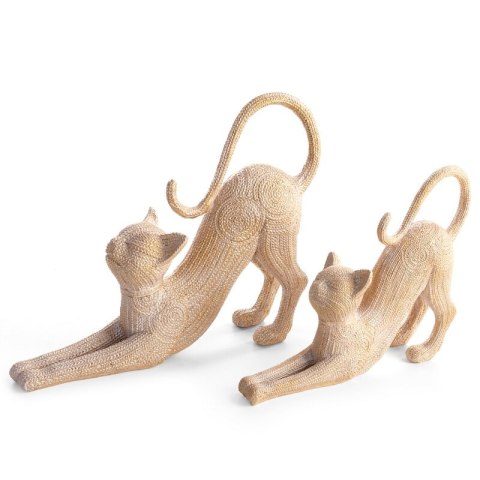 FIGURKA DEKORACYJNA VALERI 32 X 8 X 25 CM ZŁOTY