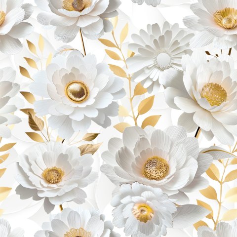 GOLDENIA Tkanina dekoracyjna NINA WODOODPORNA, 160cm, kolor 001 biały D00315/NIW/001/160000/1