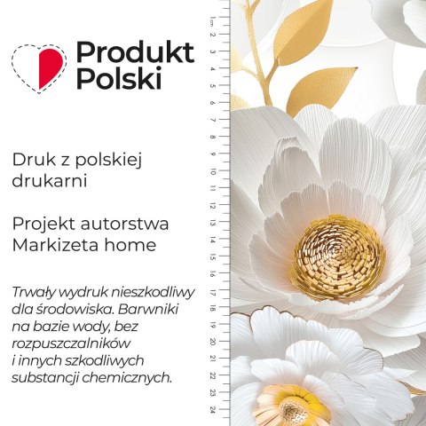 GOLDENIA Tkanina dekoracyjna NINA WODOODPORNA, 160cm, kolor 001 biały D00315/NIW/001/160000/1